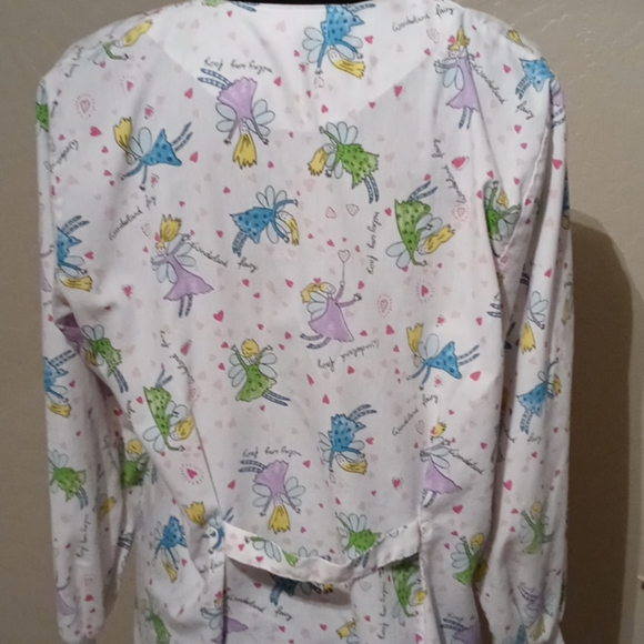 Life White Uniform Blouse - Picture 5 of 6